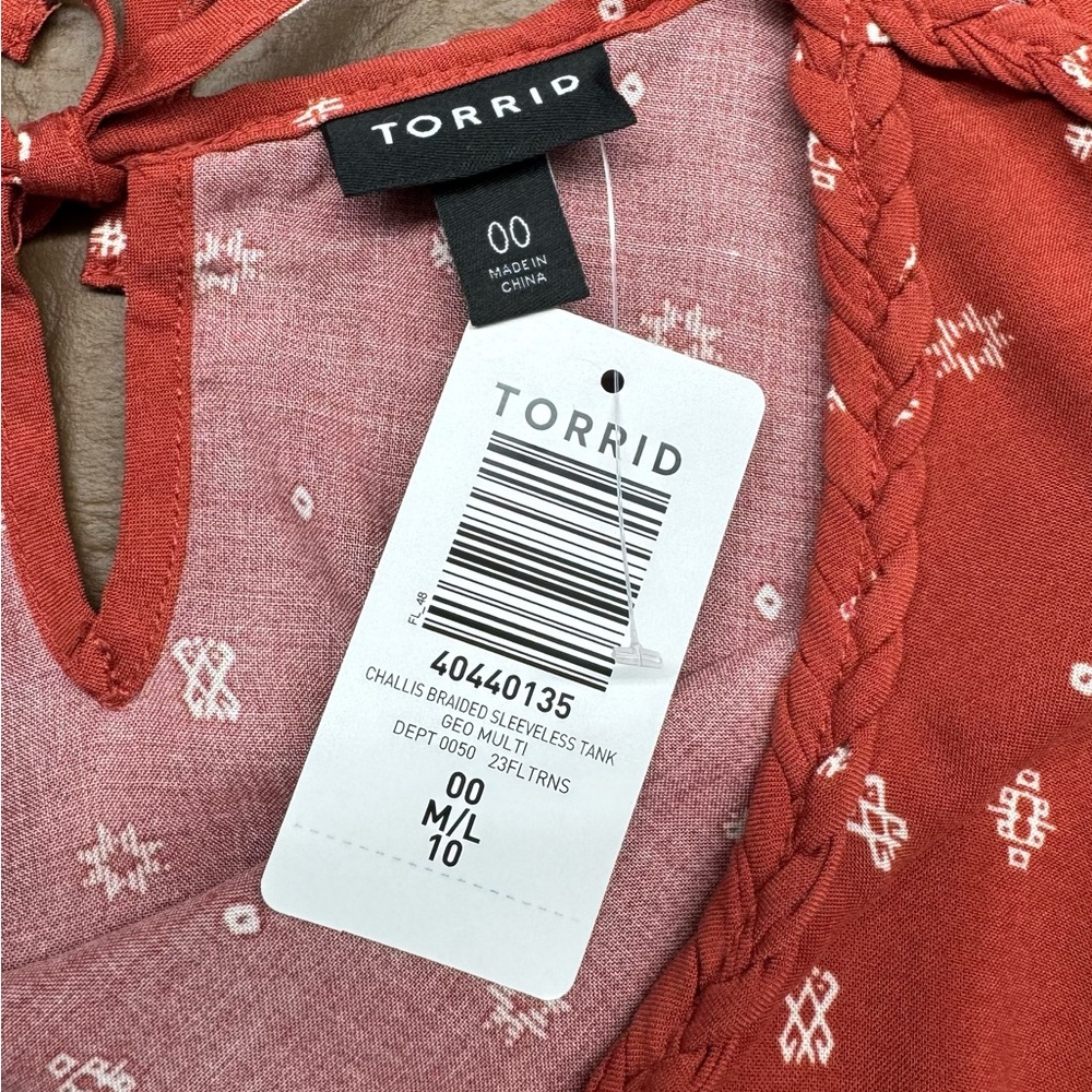 Torrid Rust Tank Top - Picture 8 of 8
